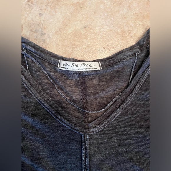 We the Free Charcoal Shirt - Picture 3 of 7